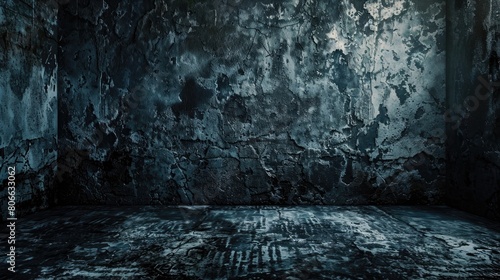 background scary old cement wall concept of horror and Halloween