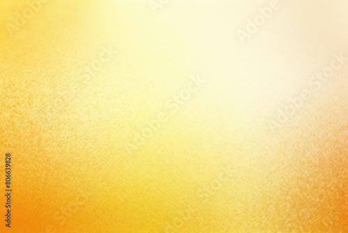 Gold white yellow template empty space color gradient rough abstract background shine bright light and glow grainy noise grungy texture blank 