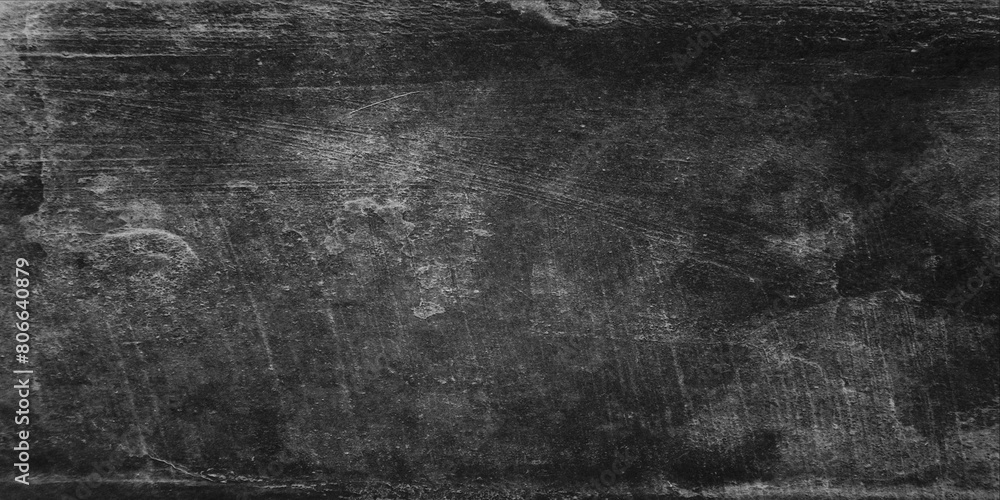 Fototapeta premium Old wall texture cement dark black gray background abstract grey color design are light with white gradient background