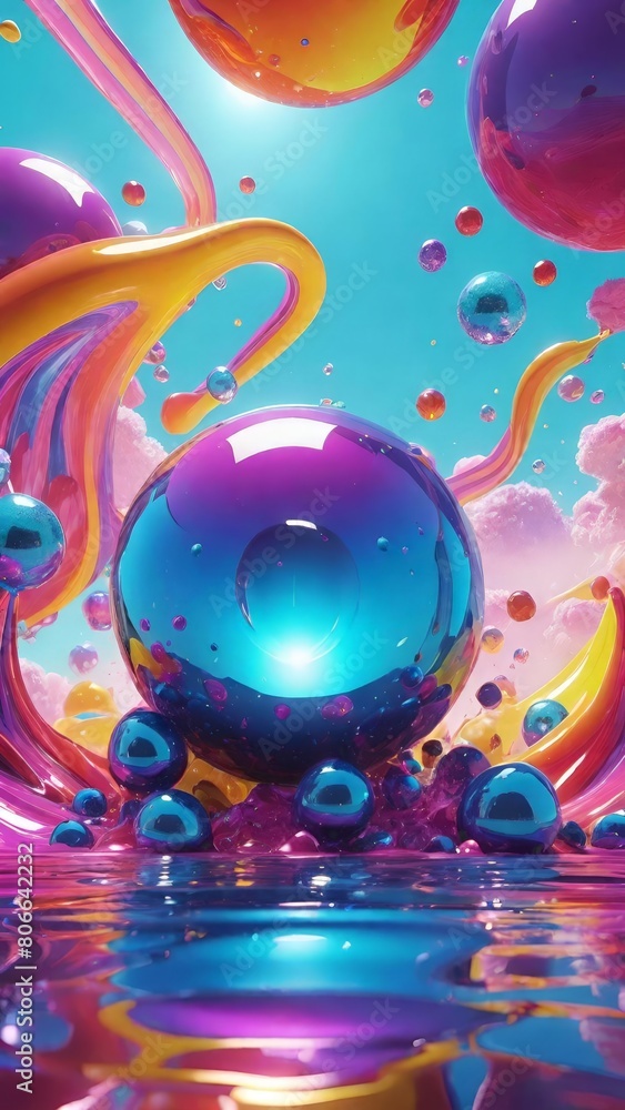 splash, abstract colorful background splash, abstract colorful background