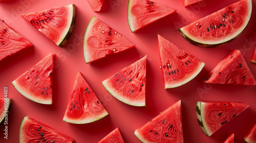 watermelon cutted pieces