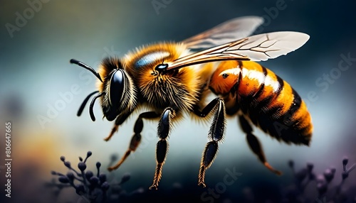 A coloful honey bee (118) © Bazigh
