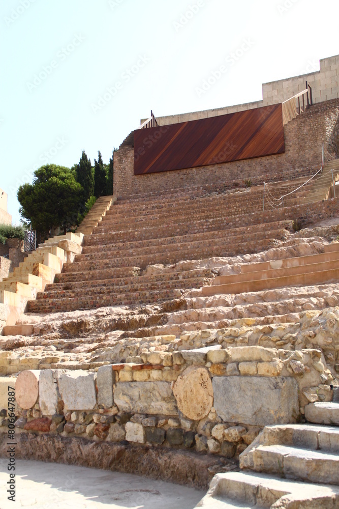 Fototapeta premium Teatro romano Cartagena