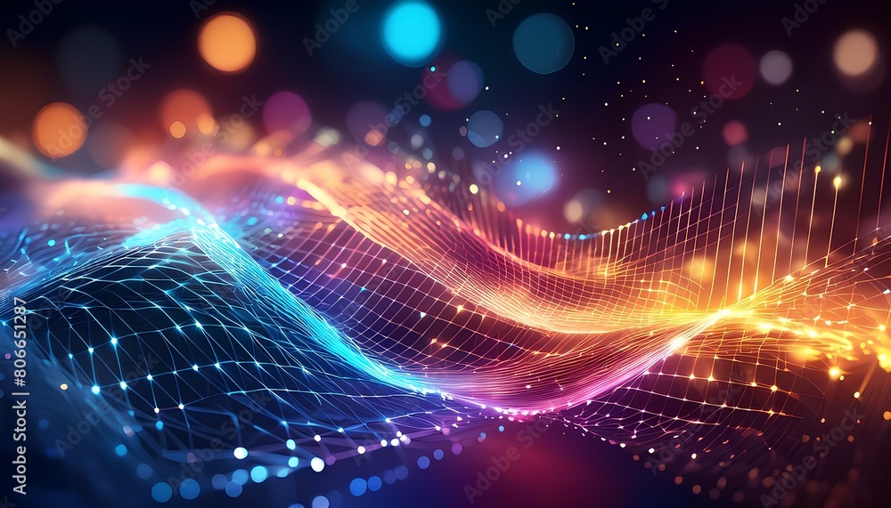 visualization of fractal realms background visualization of fractal realms background
