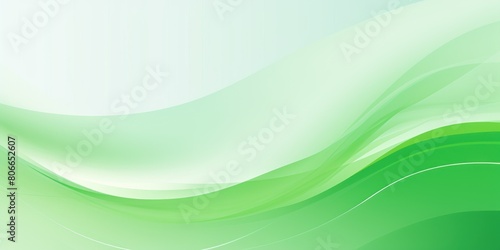 Green ecology abstract vector background natural flow energy concept backdrop wave design promoting sustainability and organic harmony blank 