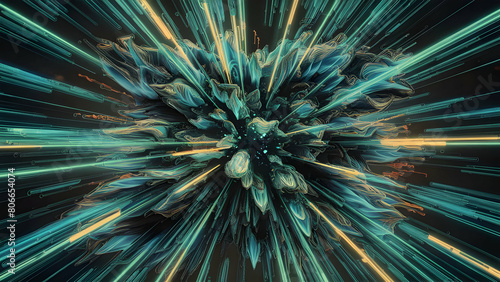 abstract fractal background