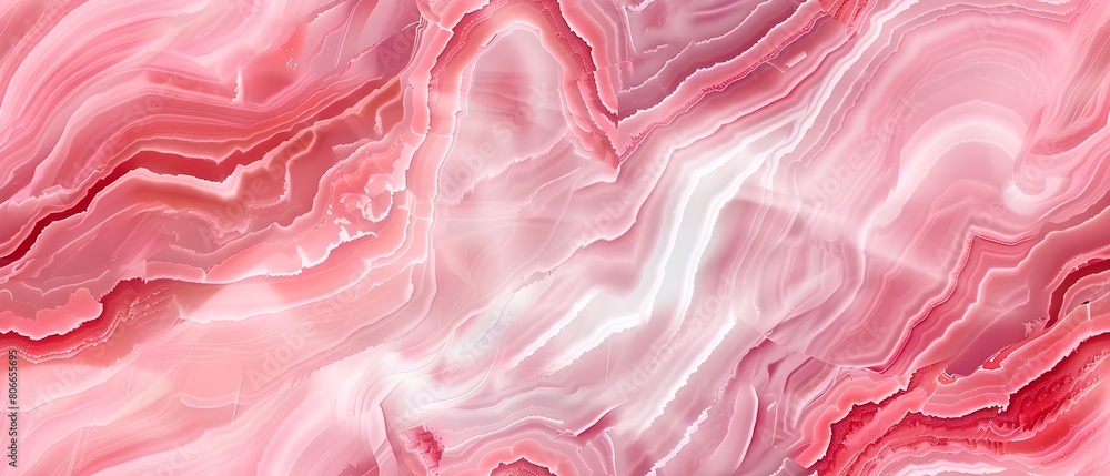 Pink marble texture background with smooth wavy lines, elegant and ...