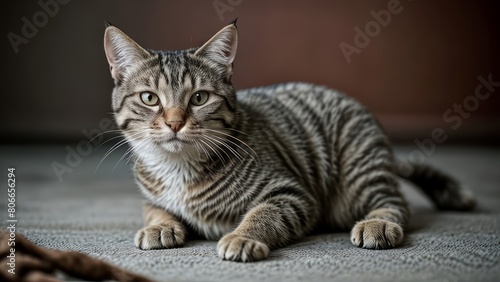 portrait of a cute cat animal © Rezhwan