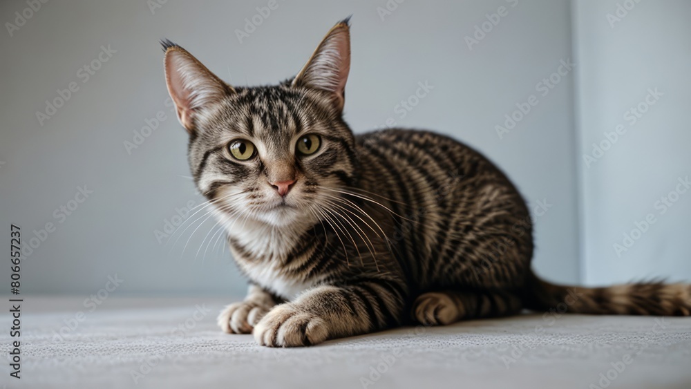 portrait of a cute cat animal portrait of a cute cat animal