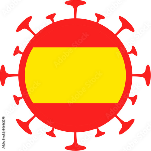 Coronavirus forbidden sign