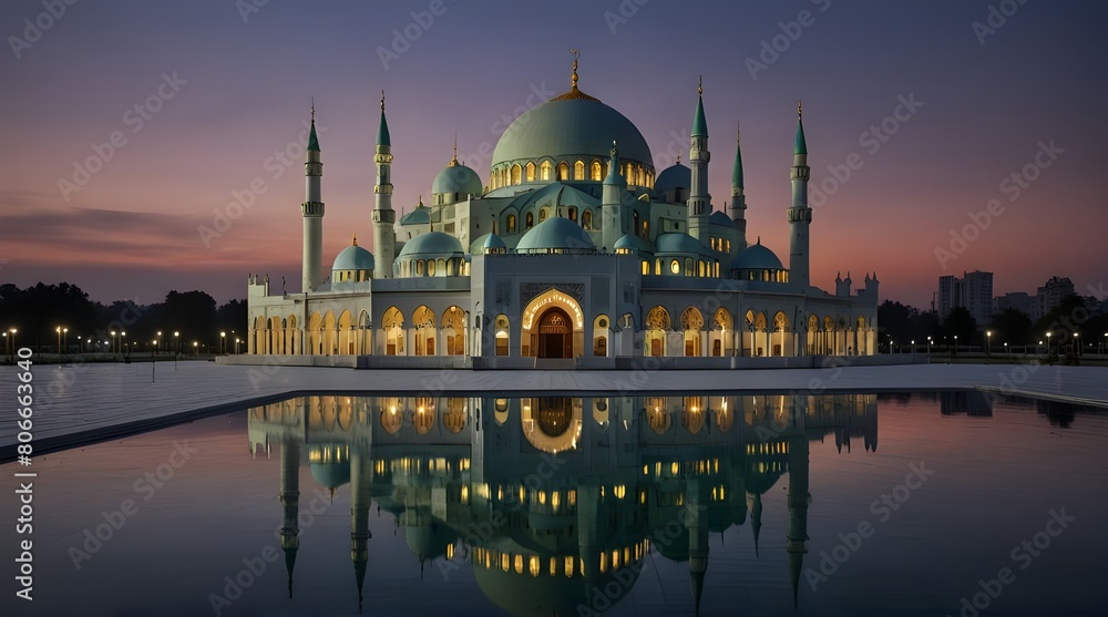 Fototapeta premium most beautiful mosques around the world