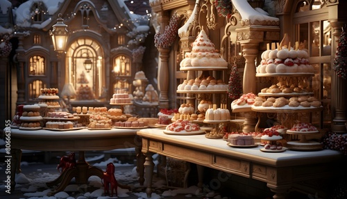 Christmas market in Moscow