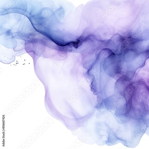 Lavender background abstract water ink wave, watercolor texture blue and white ocean wave web, mobile graphic resource for copy space text 