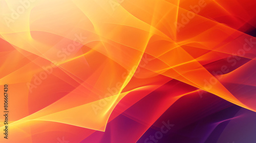 Vibrant abstract color waves background