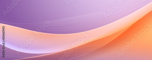 Lavender orange wave template empty space rough grainy noise grungy texture color gradient rough abstract background shine bright light and glow 