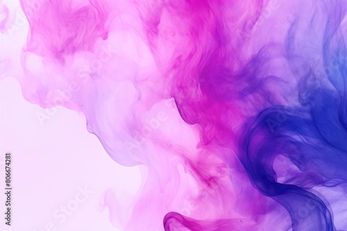 Magenta background abstract water ink wave, watercolor texture blue and white ocean wave web, mobile graphic resource for copy space text 