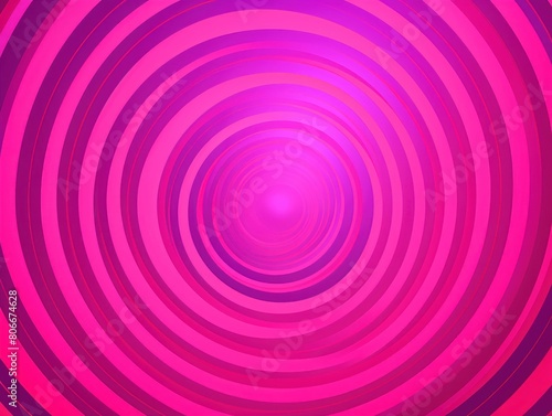 Magenta concentric gradient circle line pattern vector illustration for background  graphic  element  poster blank copyspace for design text photo 
