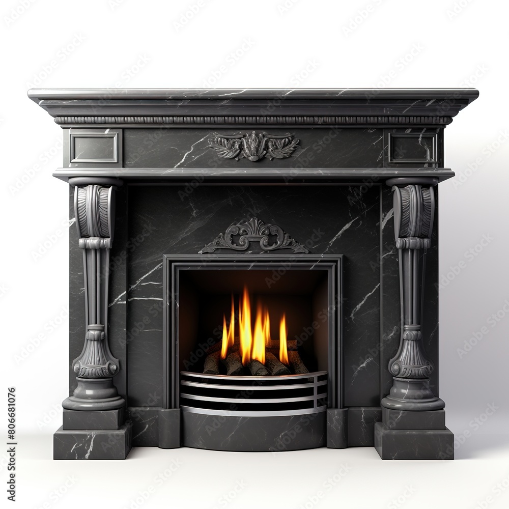 Fireplace mantel charcoal Fireplace mantel charcoal