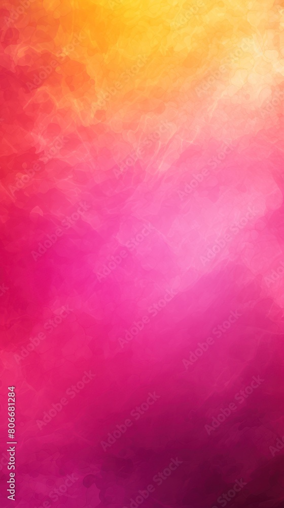 Magenta white yellow template empty space color gradient rough abstract background shine bright light and glow grainy noise grungy texture blank 