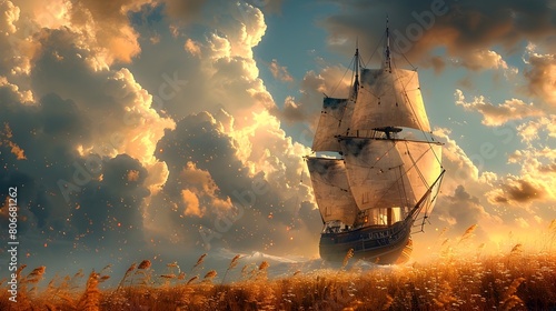 Triumphant Itinerant Lifestyle: Embracing Freedom and Adventure in Surreal Dreamscapes of Realism