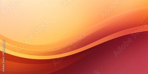 Maroon orange wave template empty space rough grainy noise grungy texture color gradient rough abstract background shine bright light and glow 