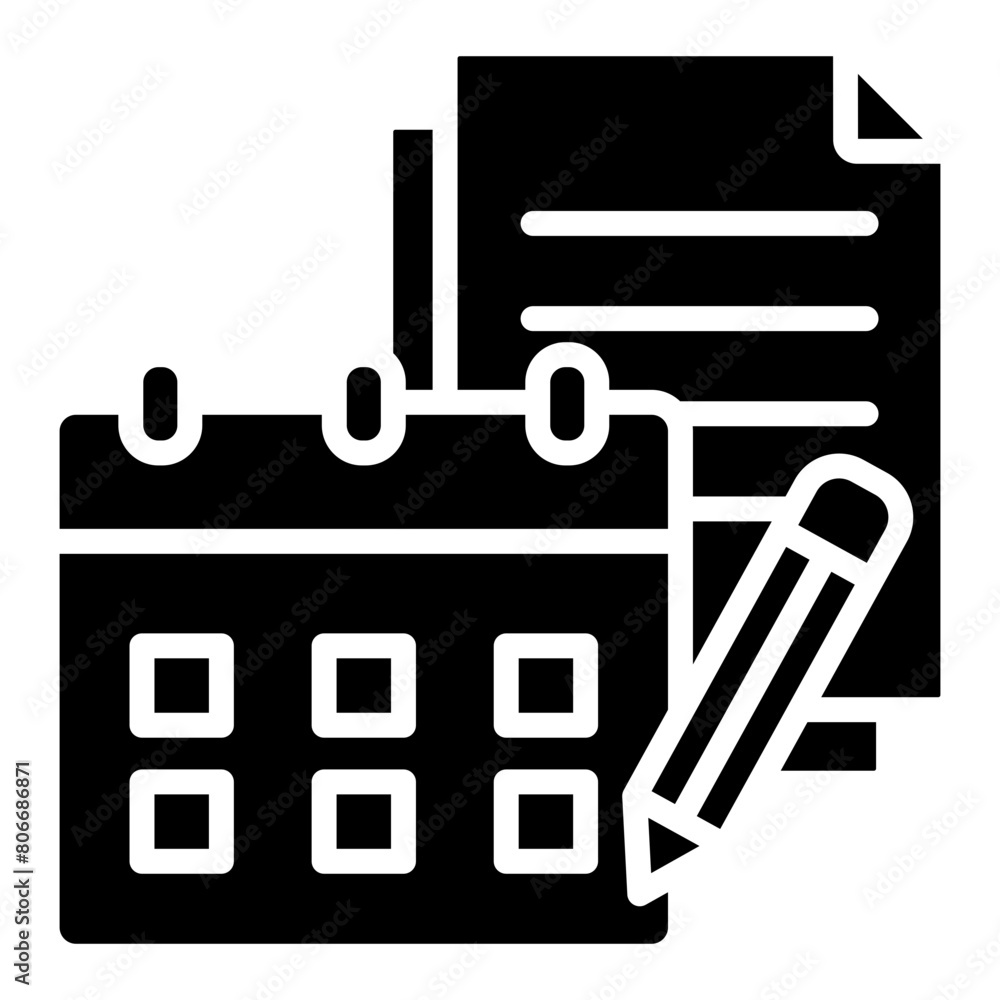 Daily Planner Icon Element For Design Daily Planner Icon Element For Design