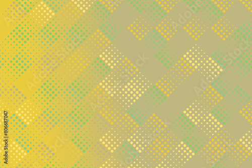Geometrical circle pattern background - abstract vector design with circles