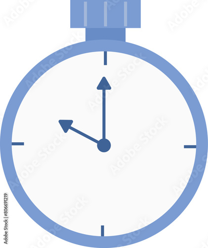 Blue stopwatch