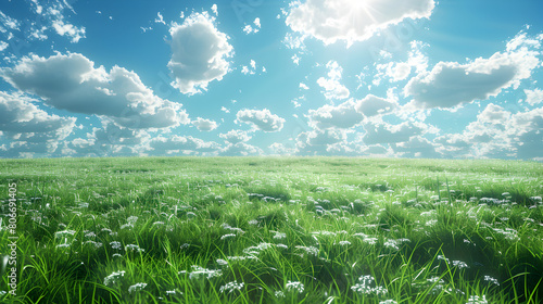 Natural Background Sky and Summer Natural.