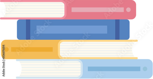 A pile of books