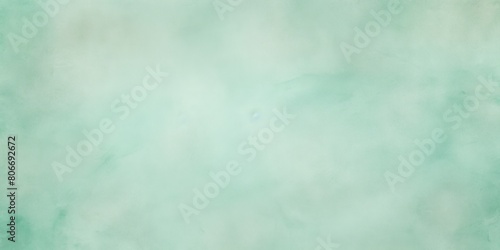 Mint Green seamless watercolor paper kraft cardstock background texture tile pattern with copy space texture for display products blank copyspace 