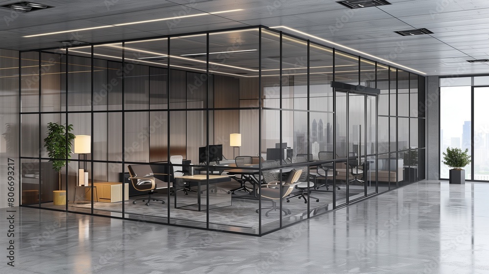 Glass Partition Office Cubicles Glass Partition Office Cubicles