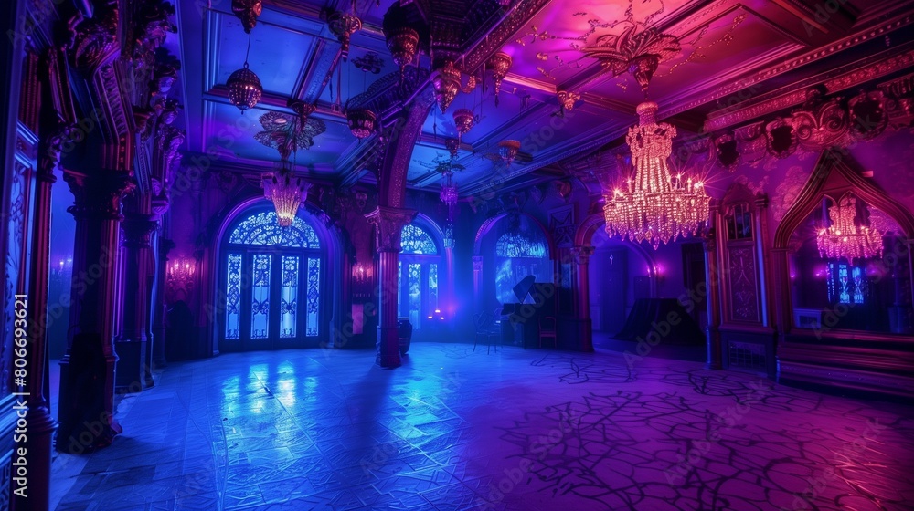 Fototapeta premium Gothic Haunted Ballroom