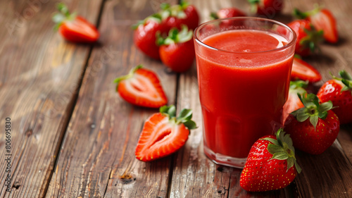 Wallpaper Mural strawberry juice fruit background Torontodigital.ca
