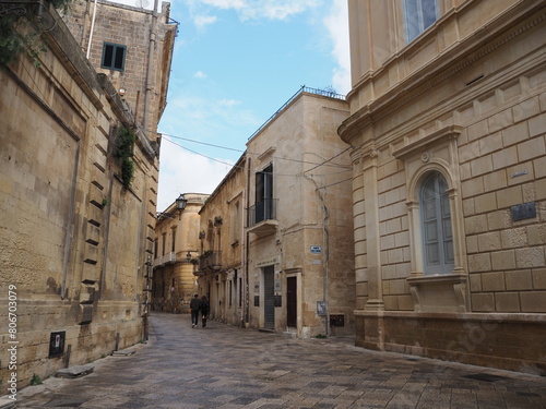 Fototapeta Naklejka Na Ścianę i Meble -  City view of Lecce