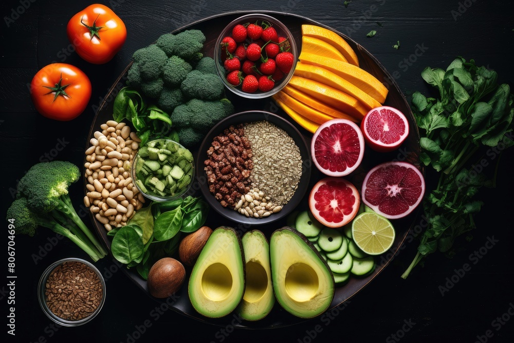 healthy food eating selection healthy food eating selection