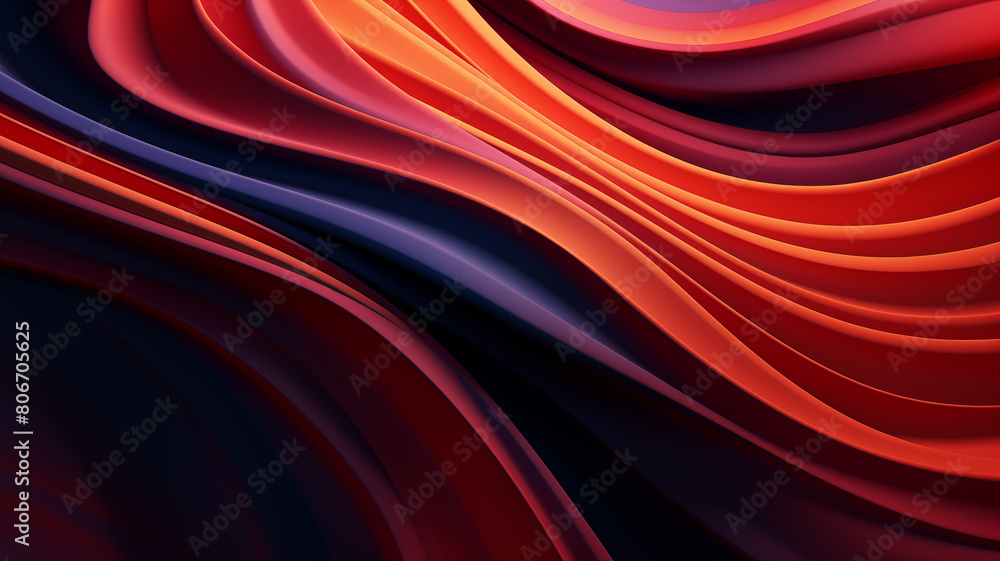 Abstract artistic 3D dynamic gradient background picture
Abstract artistic 3D dynamic gradient background picture