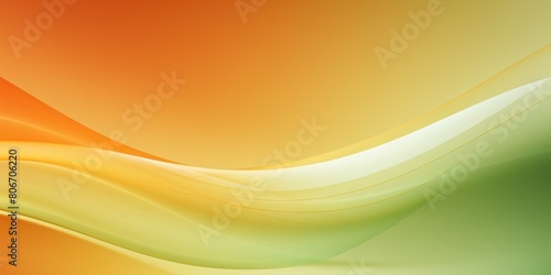 Olive orange wave template empty space rough grainy noise grungy texture color gradient rough abstract background shine bright light and glow