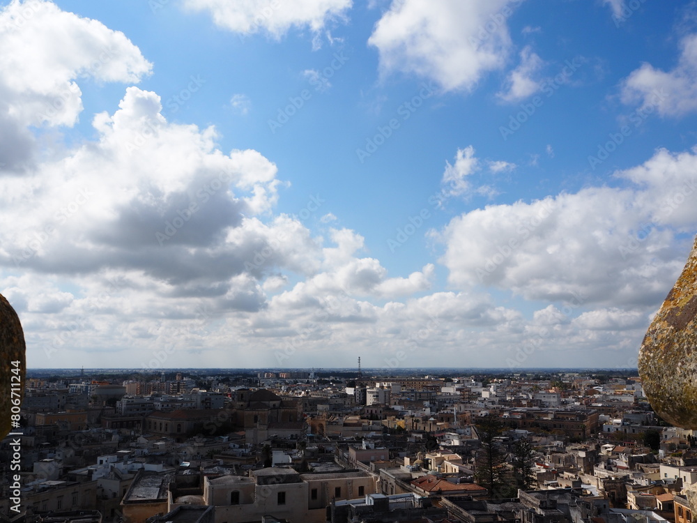 Obraz premium Panorama view of Lecce