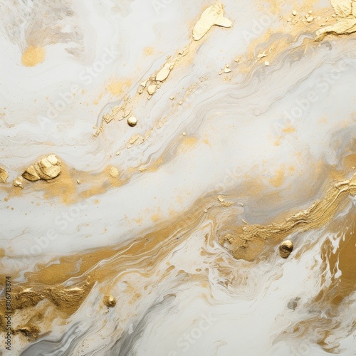 Natural White and Gold marble texture for skin tile wallpaper luxurious background. Creative Stone ceramic art wall interiors design. 