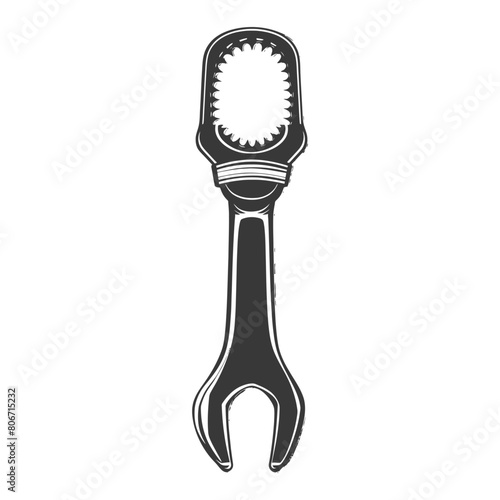 Silhouette bottle opener tool black color only
