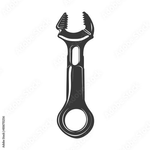 Silhouette bottle opener tool black color only