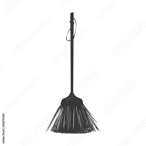 Silhouette broom cleaning tool black color only