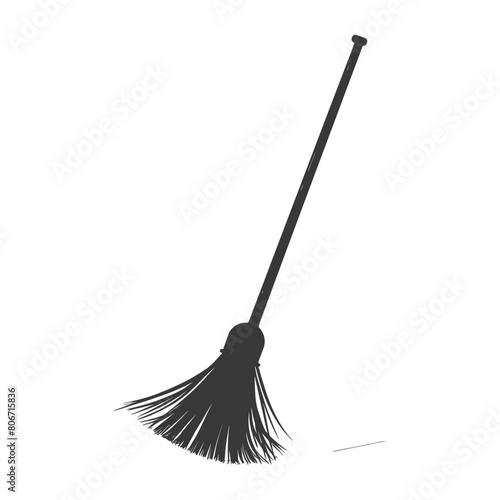 Silhouette broom cleaning tool black color only