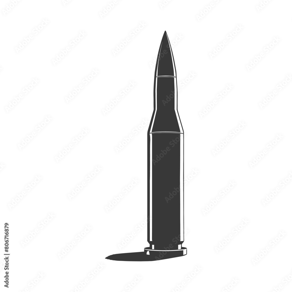 Silhouette bullet black color only Silhouette bullet black color only