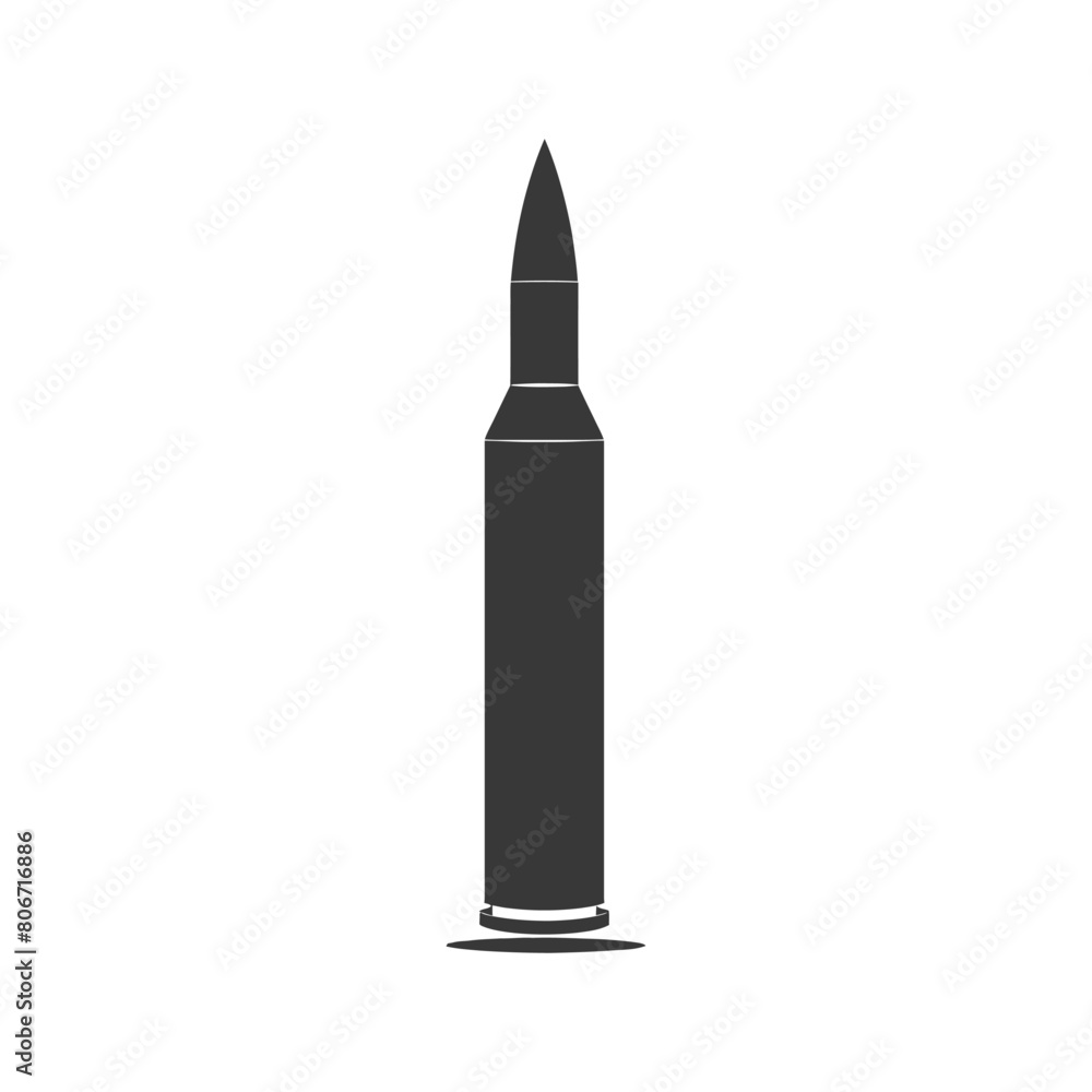 Silhouette bullet black color only Silhouette bullet black color only