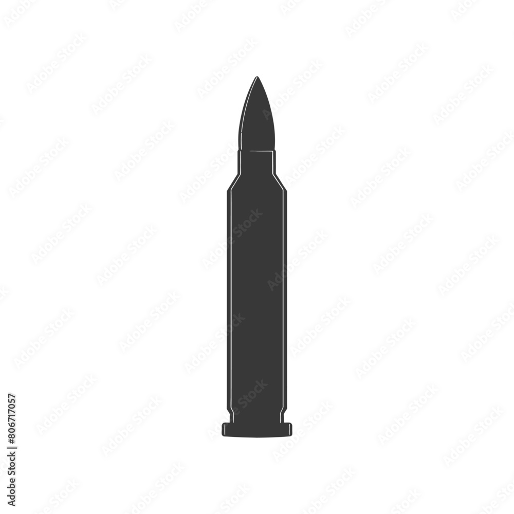 Silhouette bullet black color only Silhouette bullet black color only
