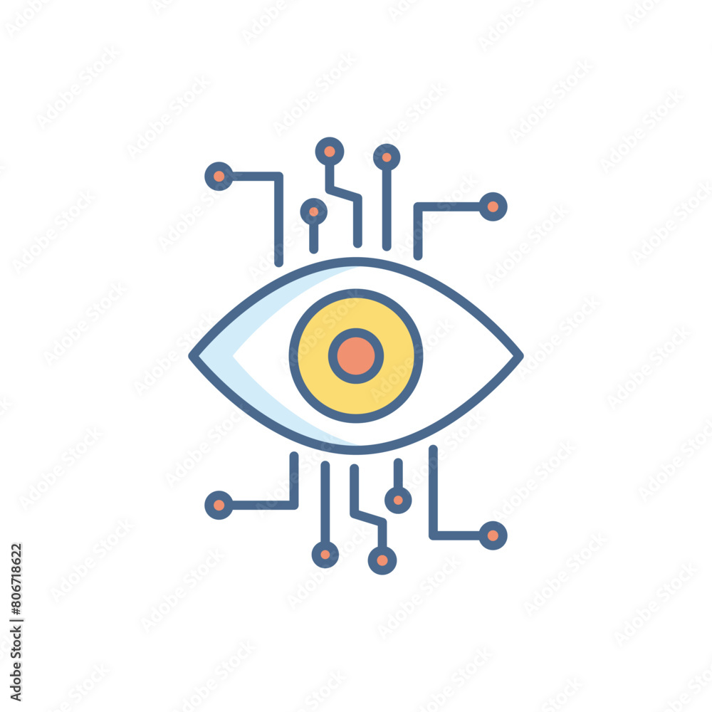 Vision vector icon Vision vector icon
