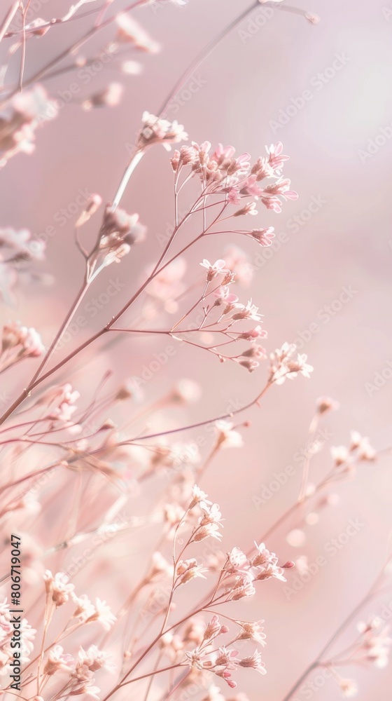 Detailed view of a plant showcasing vibrant pink flowers close to blooming Detailed view of a plant showcasing vibrant pink flowers close to blooming