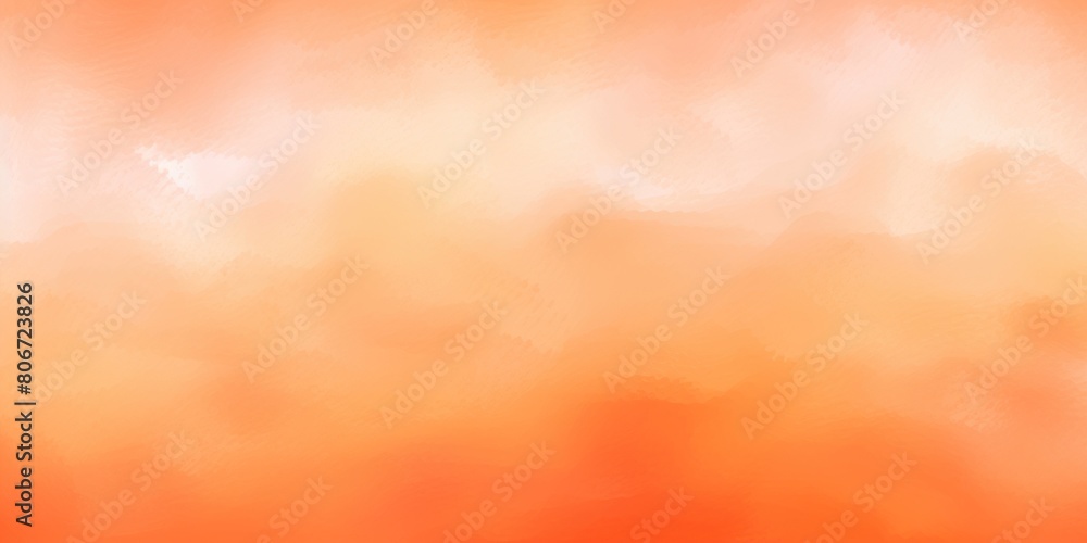 Orange watercolor gradient pastel background seamless texture pattern texture for display products blank copyspace for design text photo website web 